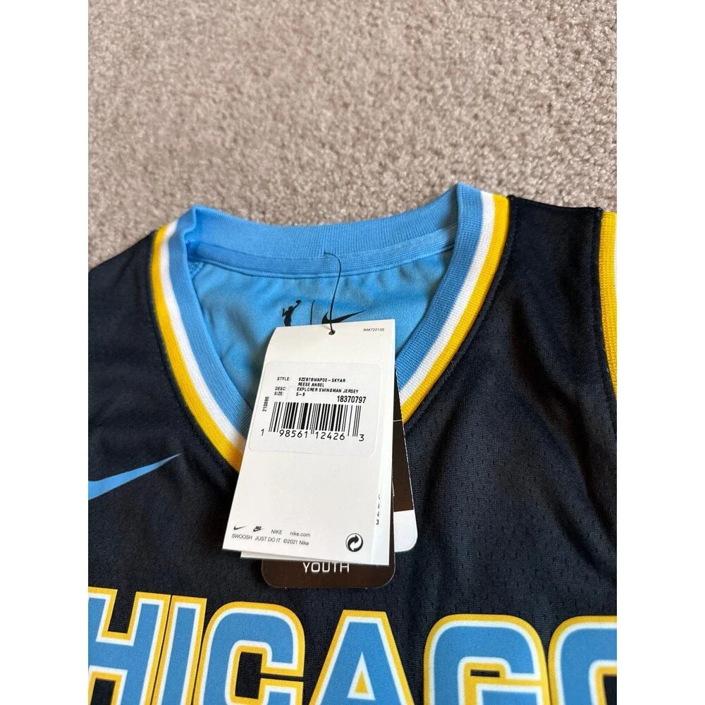 Angel Reese Chicago Sky Nike NWT Youth WNBA Jersey Size Small